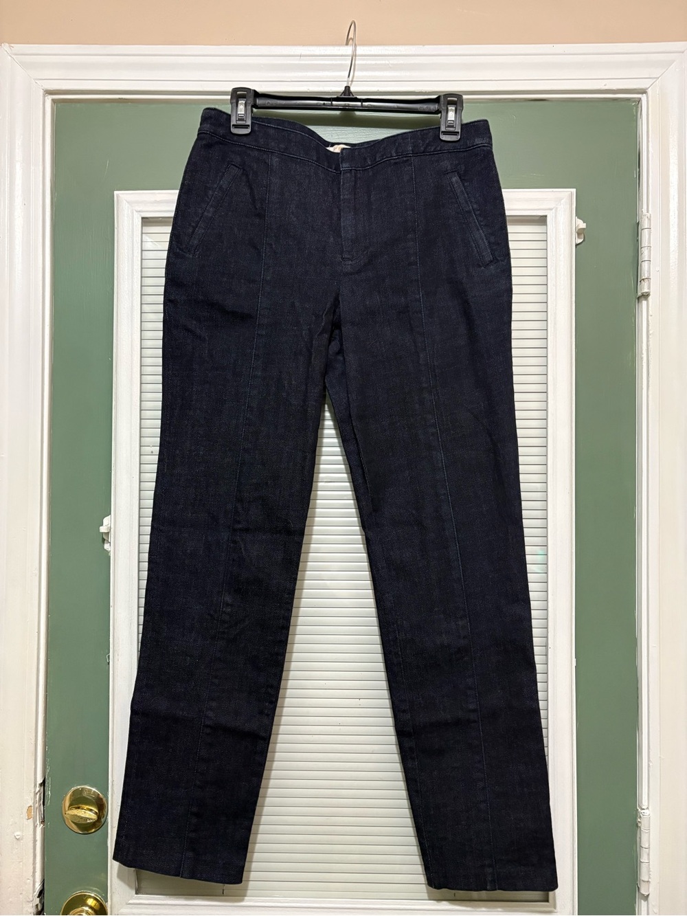 Tory Burch Tailored Straight Leg Jeans Size 30